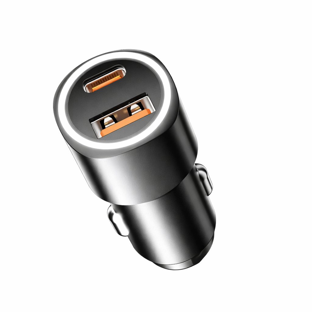Univerzalni auto punjač 38W – Super Fast PD & QC punjenje (AO-1)