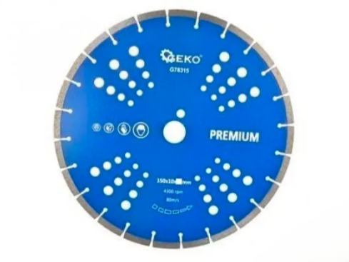 Dijamantska rezna ploča 350mm GEKO segmentna (AA-1)