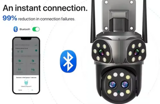 000 - PTZ WiFi IP Kamera 32MP sa Tri Nezavisne Kamere (VN-1)
