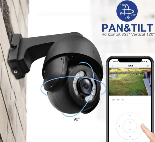 017 - WiFi PoE PTZ kamera 5MP sa metalnim kućištem (VN-1)