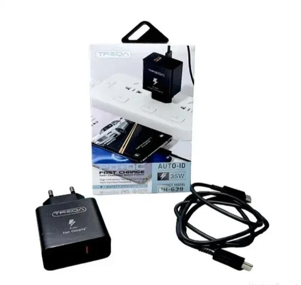 Super brzi punjač 35W sa USB-A i USB-C + Tip C na C kabal (MP-1)