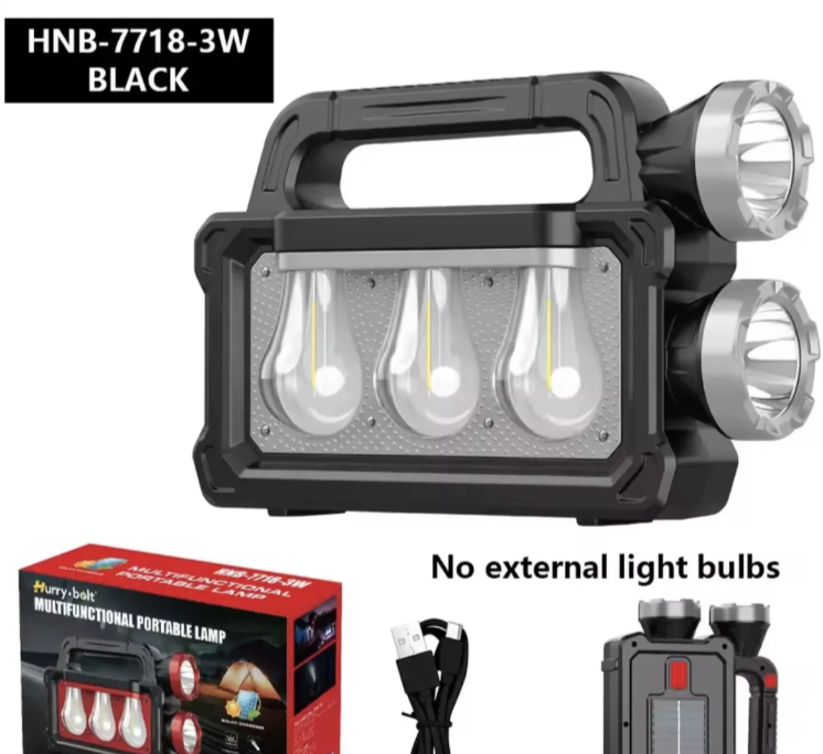 Solarni sistem za osvetljenje sa 3 sijalice i 2 LED lampe (R-1)