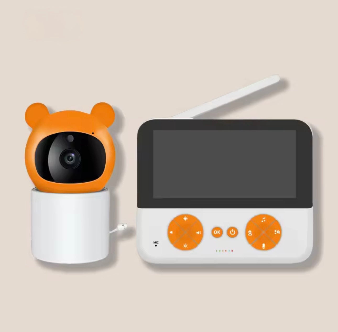 085 - Bebi alarm - monitor kamera sa 5 inča HD ekranom