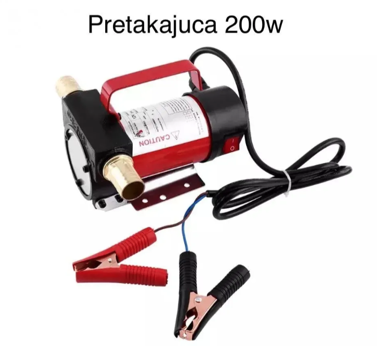Pretakalica 200W – pumpa za pretakanje goriva 12V / 24V / 220V (PP-1)