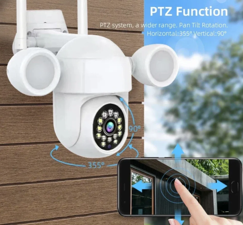 033 - PTZ WiFi IP Kamera 5MP sa Dva LED Reflektora (VN-1)