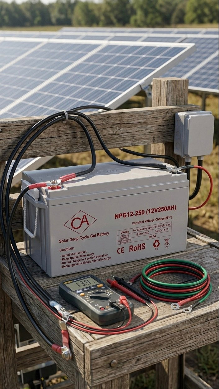 Solarni GEL akumulator 12V 250Ah NPG12-250 (P-1)