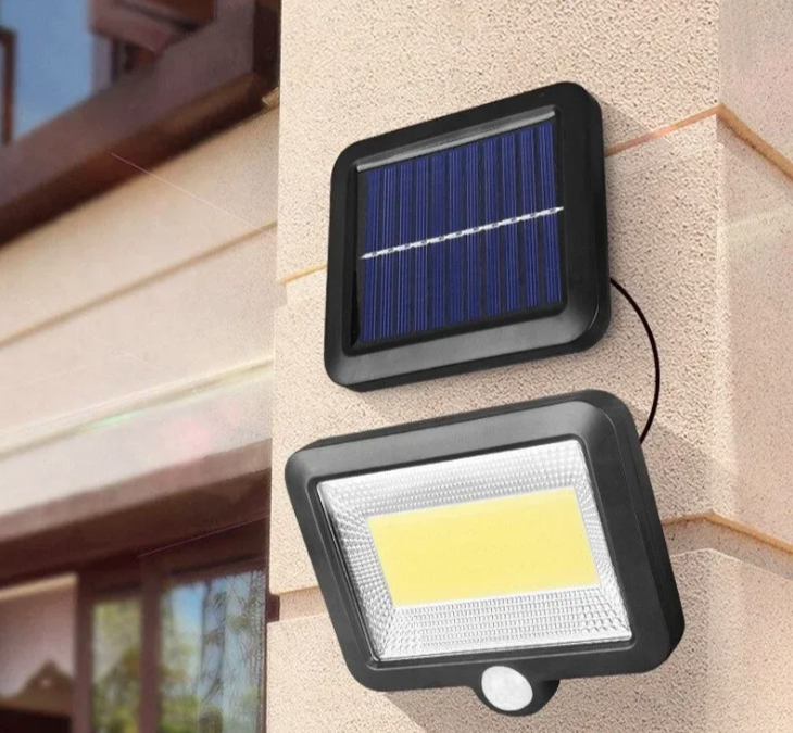 LED solarni reflektor 30W sa odvojivim panelom i PIR senzorom (R-1)