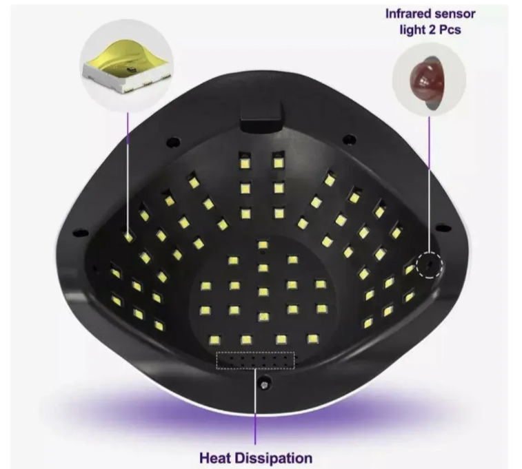 SUN Y21 UV profesionalna LED lampa za nokte 248W (N-1)