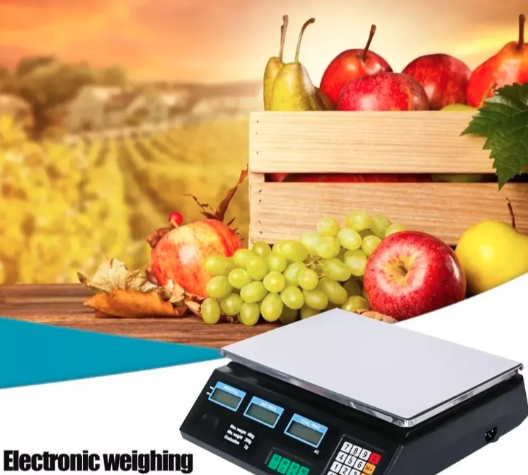 Trgovačka vaga 40kg sa punjivom baterijom i LCD displejem (VG-1)