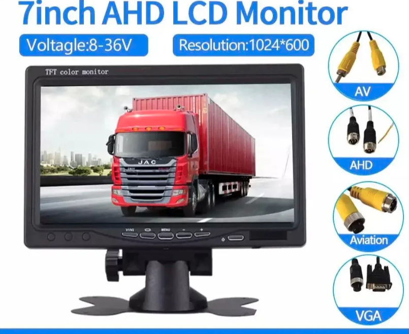 Monitor 7 inča LCD TFT sa HDMI i VGA ulazom (AO-1)