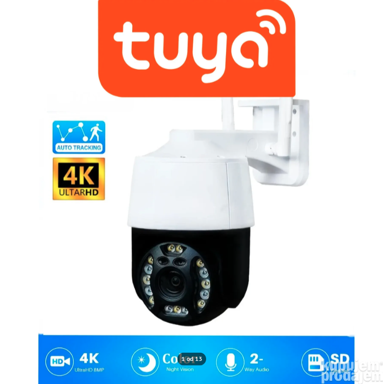 030 - Tuya Roto PTZ WiFi Kamera 10mpx (VN-1)