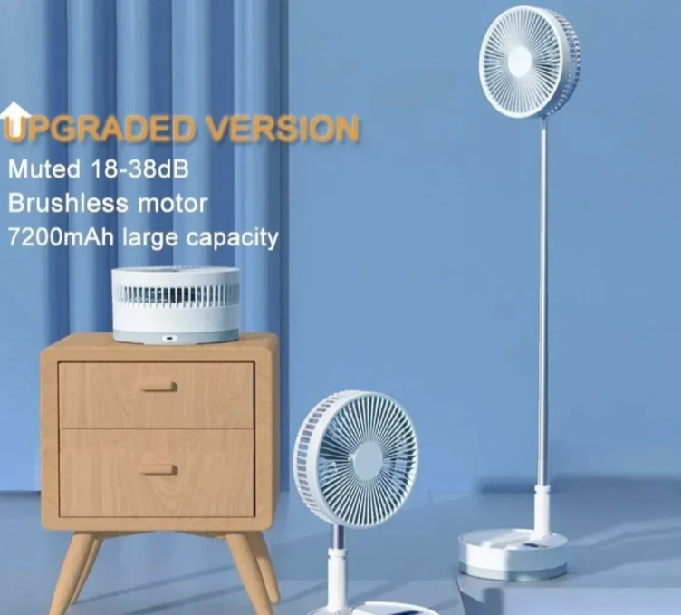 USB teleskopski ventilator sa punjivom baterijom (K-1)