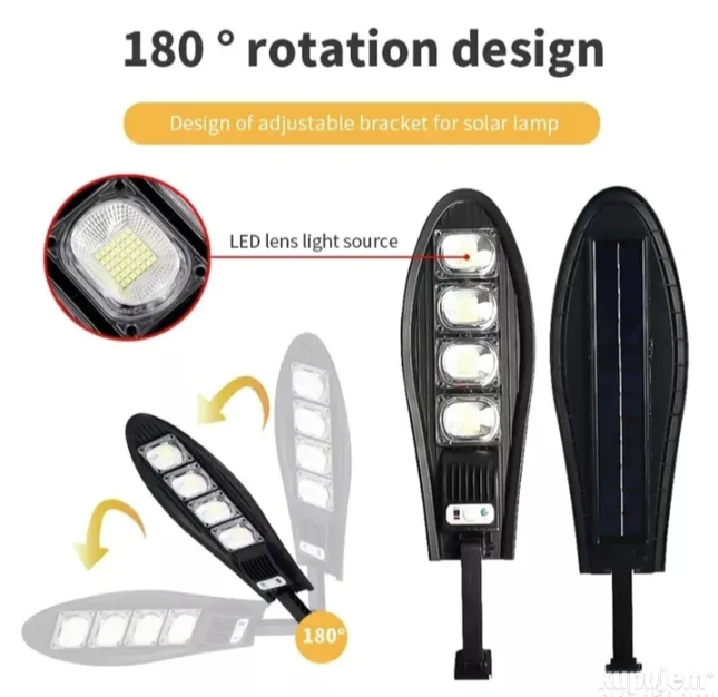 Solarni reflektor lampion 80W LED rasveta za zid (R-1)