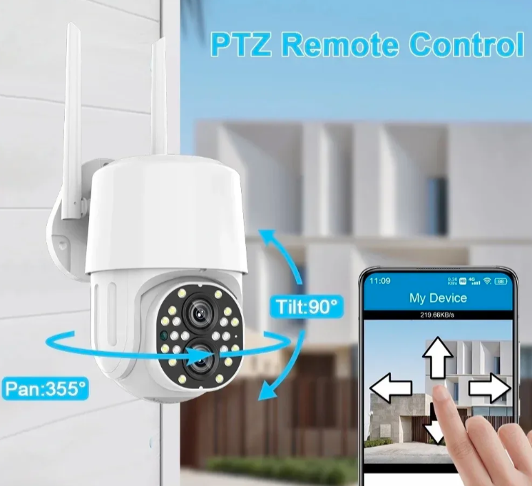 019 - PTZ WiFi IP kamera 12mpx sa 15x zoomom i dva objektiva (VN-1)