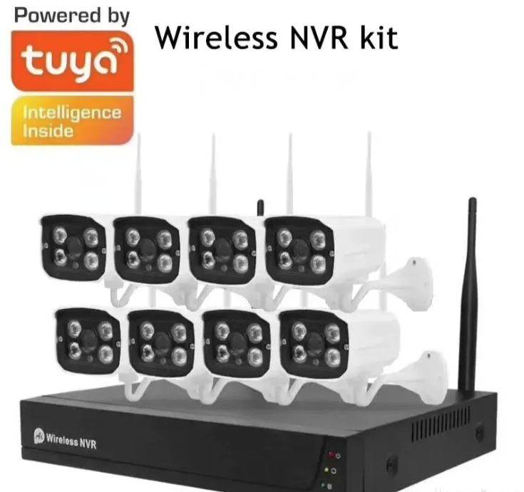 073 - WiFi IP Video Nadzor Set 1080P sa 8 Kamera i NVR Snimačem (VN-1)