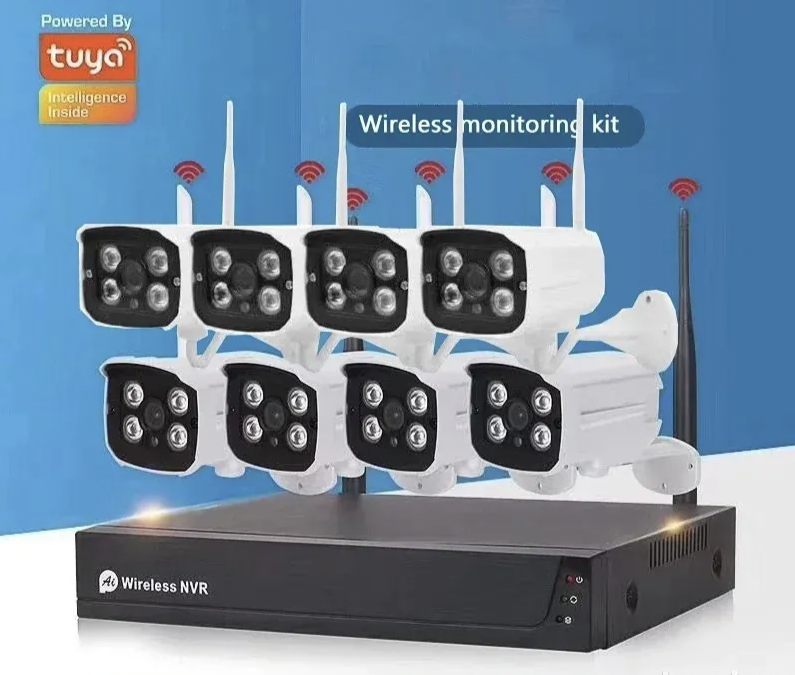 073 - WiFi IP Video Nadzor Set 1080P sa 8 Kamera i NVR Snimačem (VN-1)