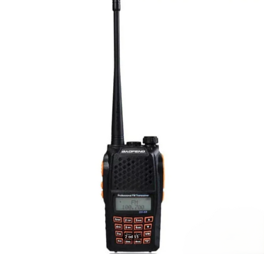 Baofeng UV-6R Dual Band radio stanica sa dometom do 10km (RS-1)