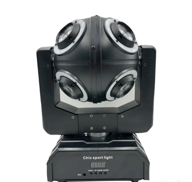 Roto glava 120W RGB + bela – 8 izvora svetlosti (RK-1)