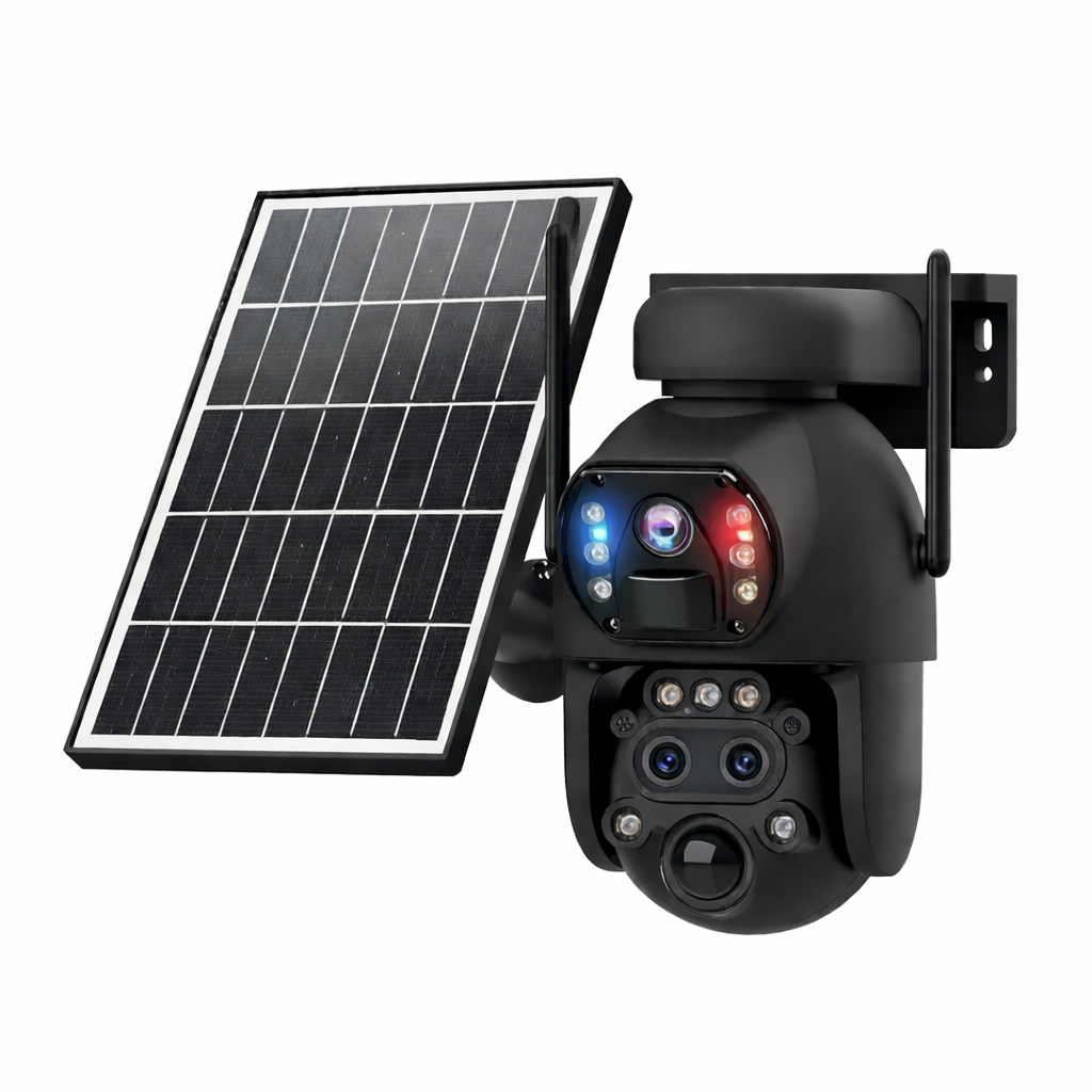 054 - Solarna 4G PTZ Kamera sa Dve Kamere i Optičkim Zoomom (VN-3)