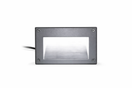 Ugradna aluminijumska lampa za zid 3 W — slika 1