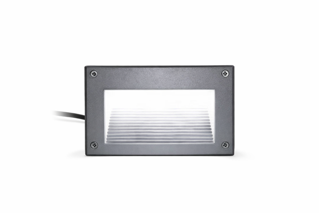 Ugradna aluminijumska lampa za zid 3 W