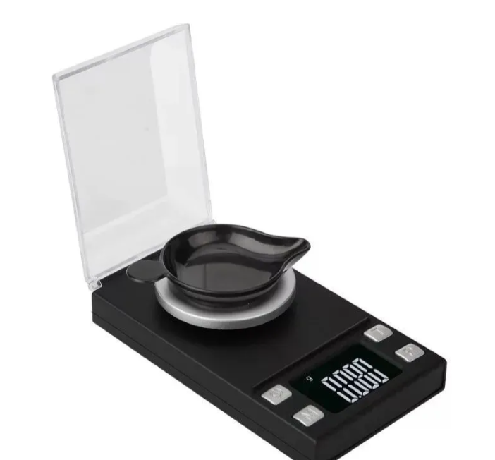 Mini digitalna vaga 0.001g preciznost 0–50g sa kalibracionim tegom (VG-1)