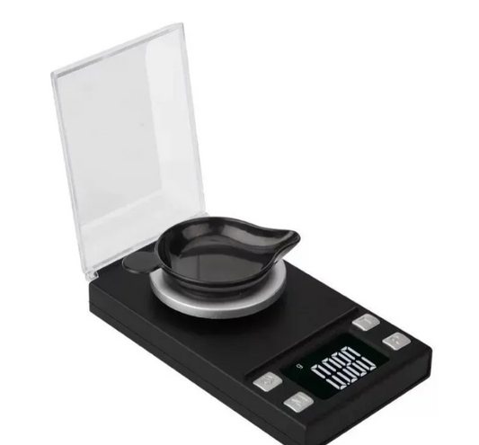 Mini digitalna vaga 0.001g preciznost 0–50g sa kalibracionim tegom (VG-1)