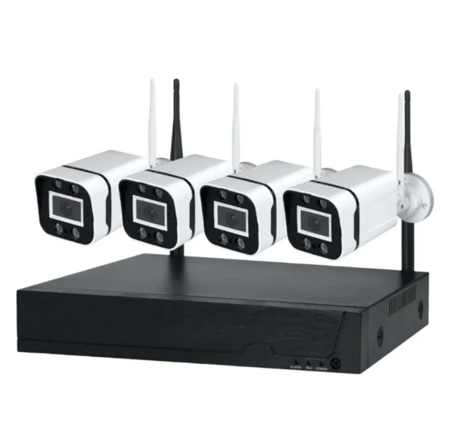 Wi-Fi set video nadzor - 4 IP kamere sa NVR snimačem