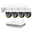 PTZ Wi-Fi Set 8 MP – Komplet Video Nadzora sa 4 Rotirajuće Kamere — slika 1