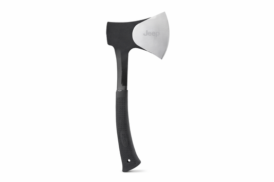 Lovačka sekirica Jeep 30.5cm – Čelično sečivo, gumena drška, 700g (LK)