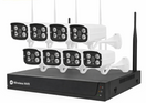 Wi-Fi IP Video Nadzor Set 1080P sa 8 Kamera i NVR Snimačem — slika 1