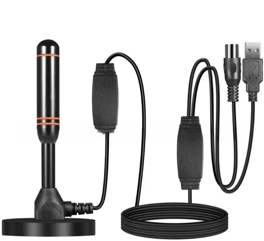 Sobna TV antena sa pojačivačem i magnetnim postoljem (O-1)