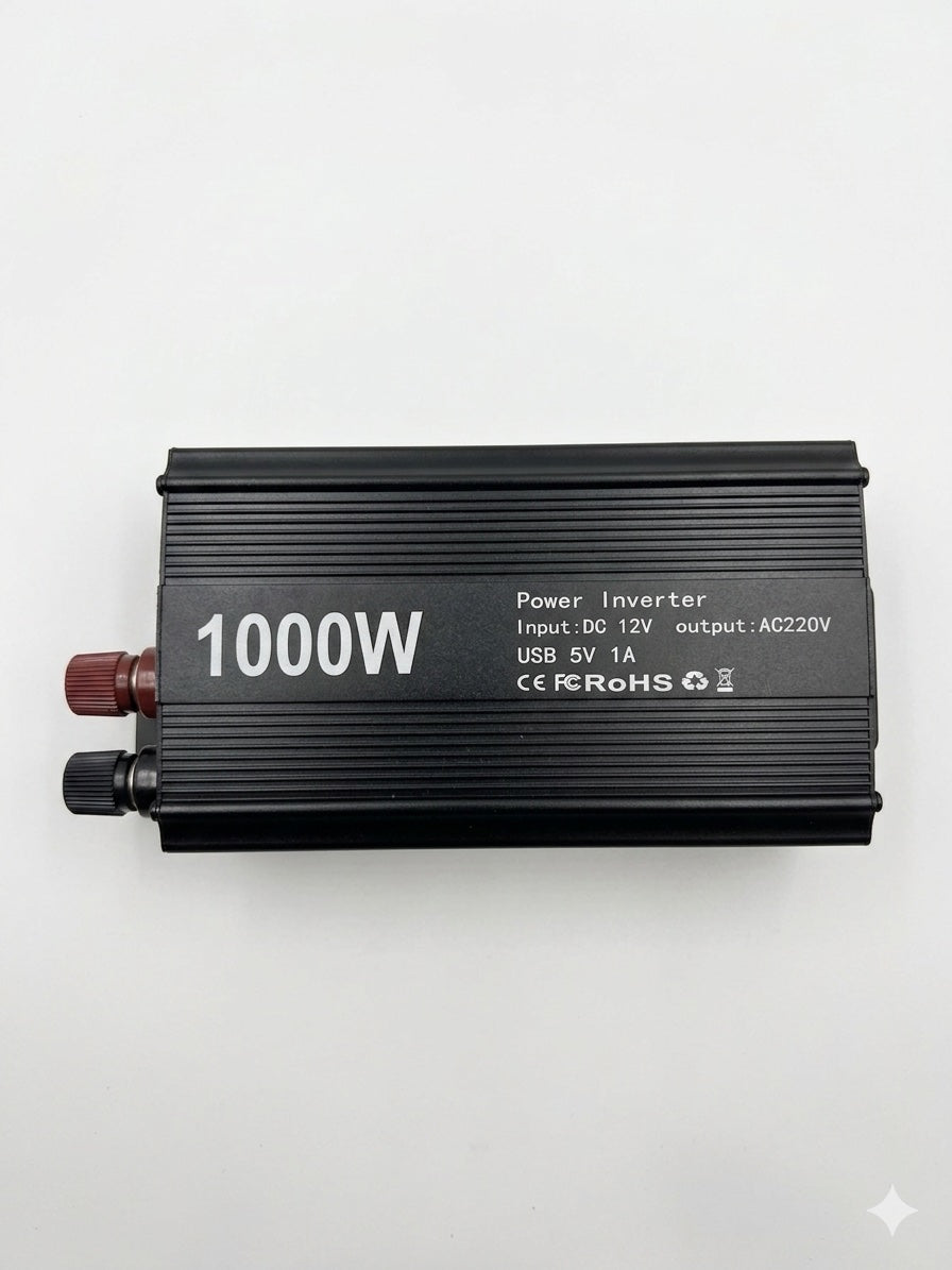 Inverter pretvarač napona 12V na 220V 1000W sa USB izlazom (SO-1)