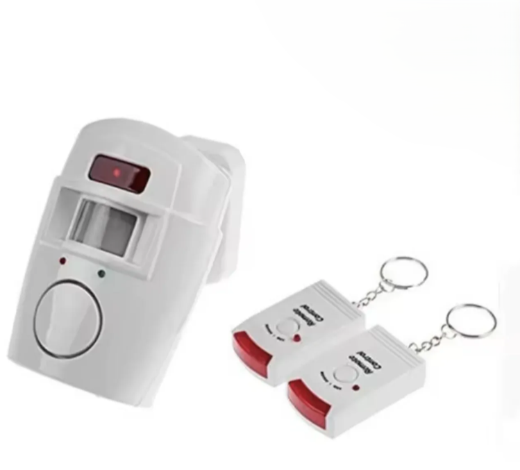 Mini bežični alarm sa PIR senzorom pokreta i 2 daljinska (A-1)