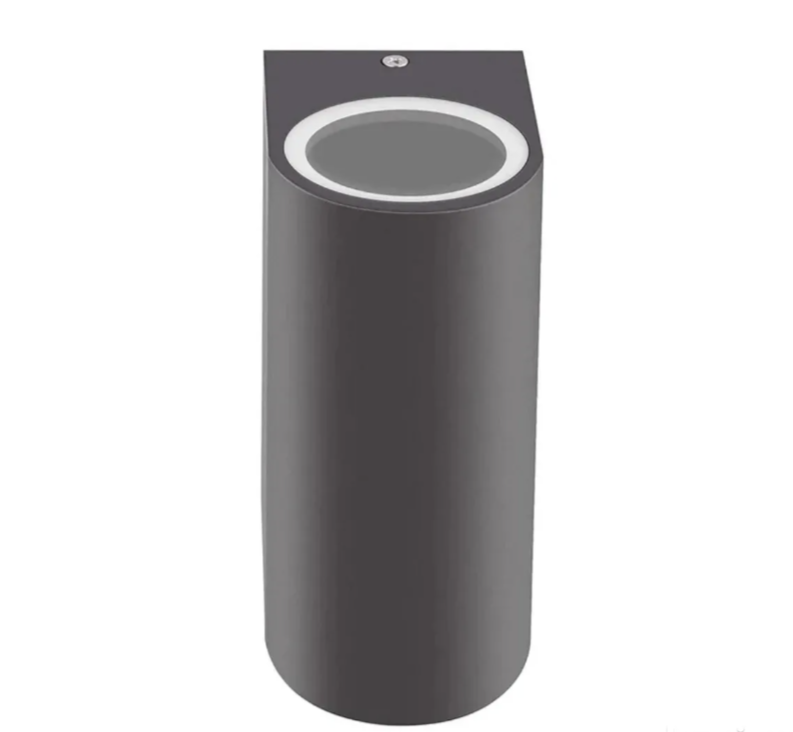 Zidna lampa dvostrana 10W aluminijum crna (R-1)
