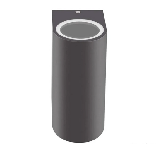 Zidna lampa dvostrana 10W aluminijum crna (R-1)