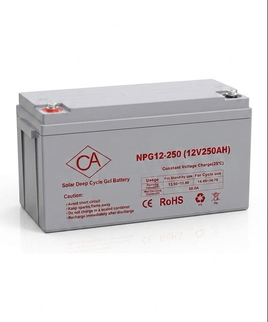 Solarni GEL akumulator 12V 250Ah NPG12-250 (P-1)