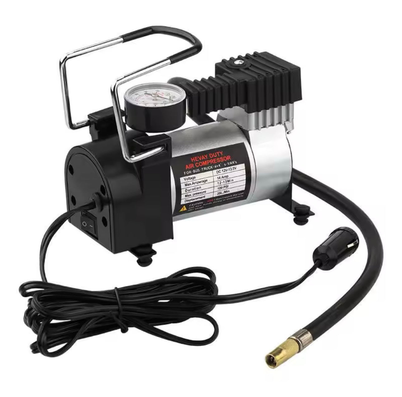 Mini kompresor za vazduh 12V sa manometrom (AO-1)