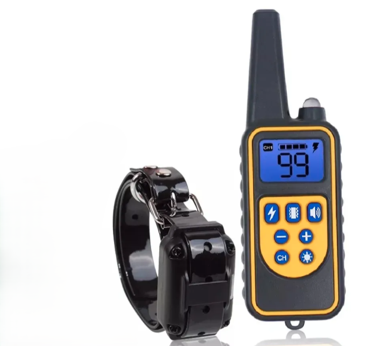 Teletakt ogrlica za dresuru psa Petcomer 800m IP67 (TK-1)