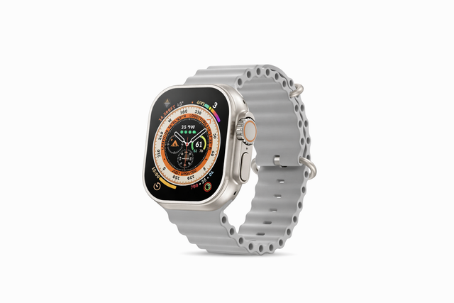 T900 Ultra Smartwatch 49mm – Svetlo siva narukvica