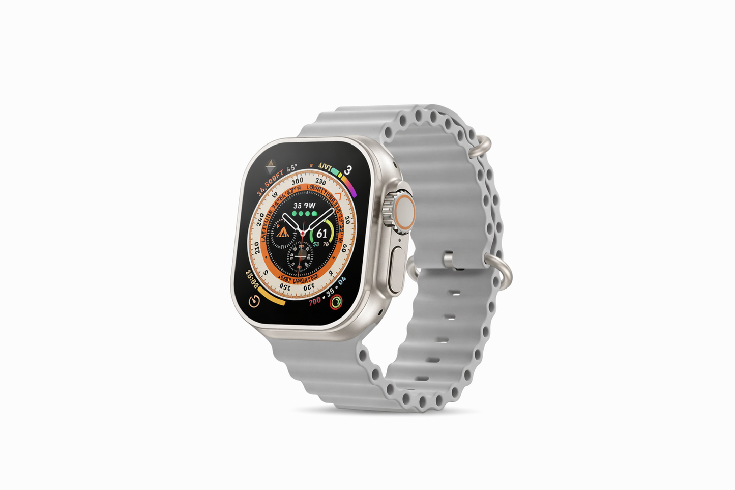 X8 Ultra 4G smartwatch Android pametni sat 49mm 2/16GB siva boja