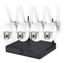 Wi-Fi PTZ set 12 MP – komplet 4 rotirajuće kamere sa NVR snimačem — slika 1