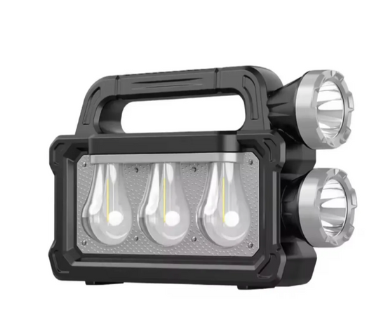 Solarni sistem za osvetljenje sa 3 sijalice i 2 LED lampe (R-1)