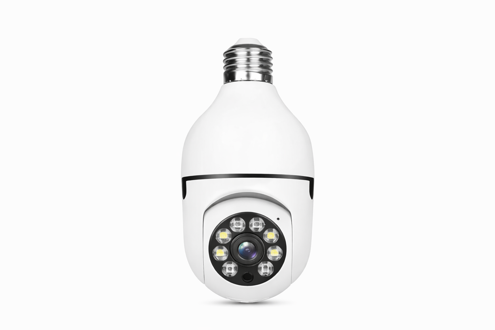 Rotirajuća Wi-Fi IP PTZ Kamera u Sijalici 8 MP