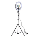 Selfie ring LED lampa 14 inča (35 cm) sa stativom – LED rasveta za snimanje — slika 1