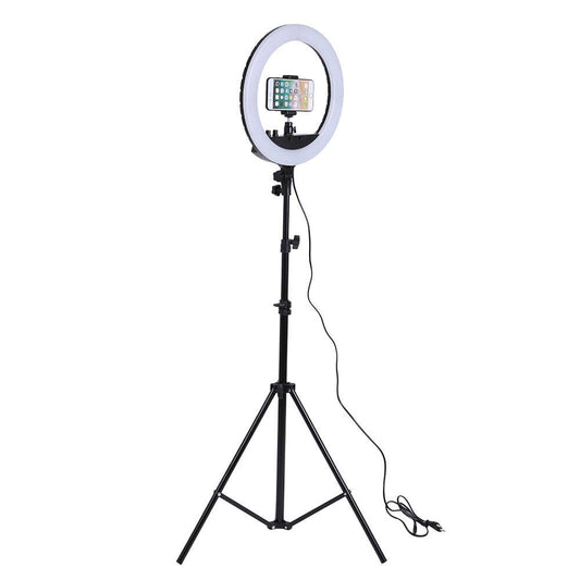 Selfie ring LED lampa 14 inča (35 cm) sa stativom – LED rasveta za snimanje (R-1)