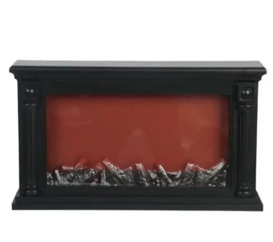 Svetleći kućni LED kamin crni imitacija plamena – Mali model 63x21cm (K-1)
