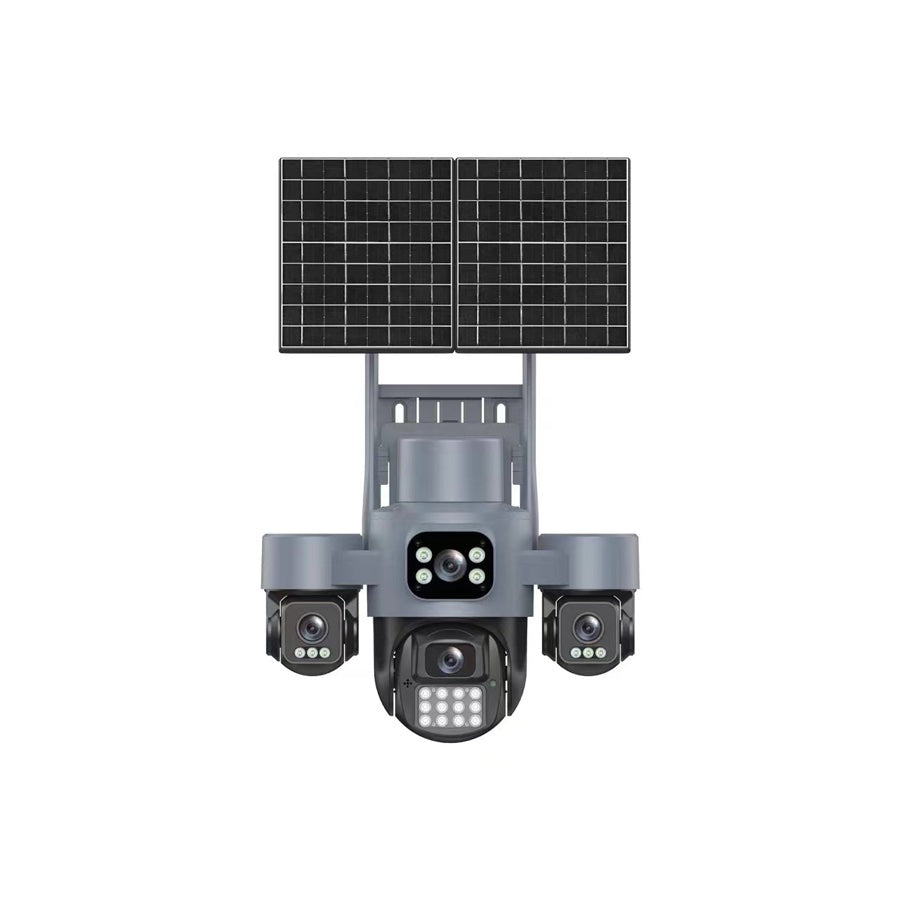 111 - Solarna 4G sigurnosna kamera sa 4 objektiva i PTZ rotacijom (VN-3)