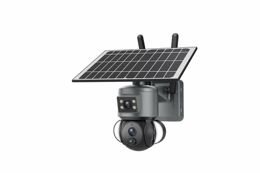 055 - Solarna 6MP UBOX 4G SIM PTZ Kamera sa Dva Sočiva (VN-3)