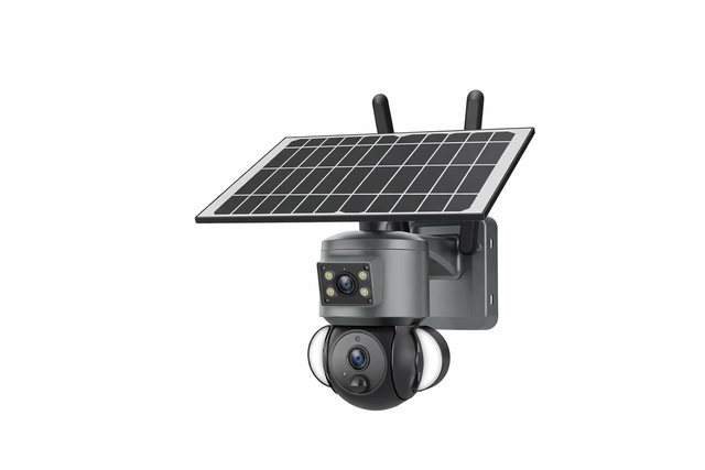 Solarna 6 MP UBOX 4G SIM PTZ Kamera sa Dva Sočiva
